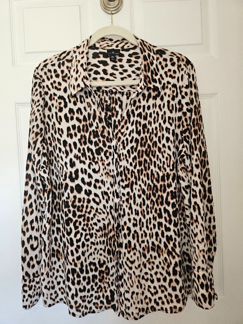 Leopard Print Blouse